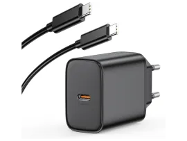 Carregador Turbo 55W USB-C com Cabo Tipo-C para Android