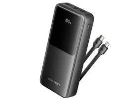 Power Bank 20000mAh Portátil com Carga Rápida Universal